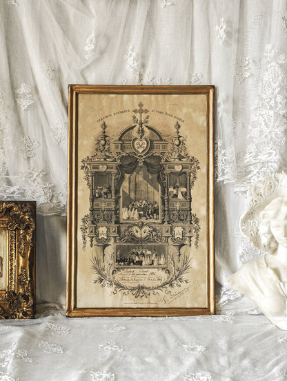 CERTIFICAT DE COMMUNION 1907