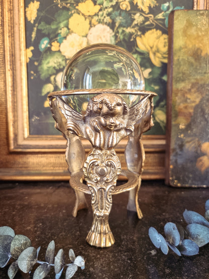 BOULE DE CRISTAL SUR SOCLE
