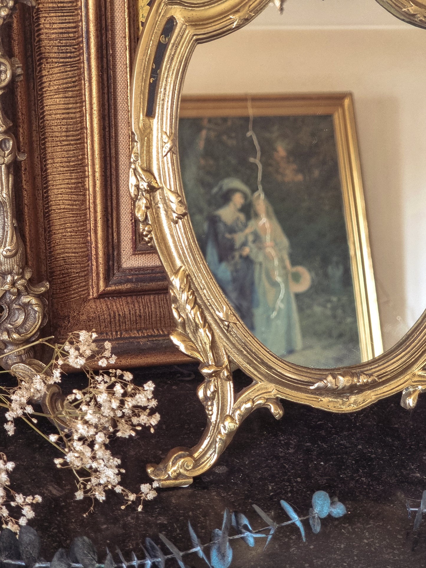 LE LOUIS XVI - MIROIR DE TABLE