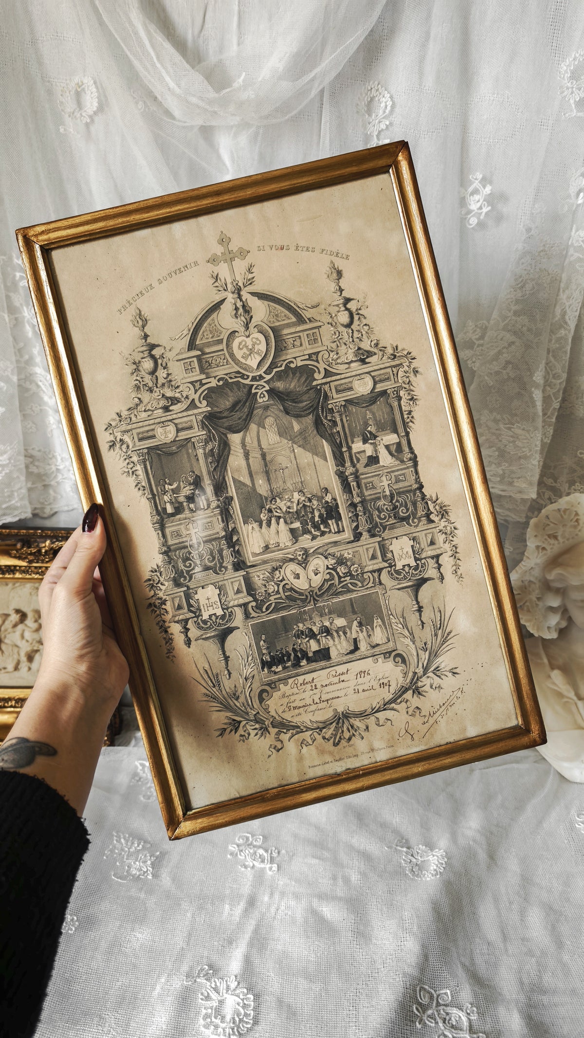 CERTIFICAT DE COMMUNION 1907