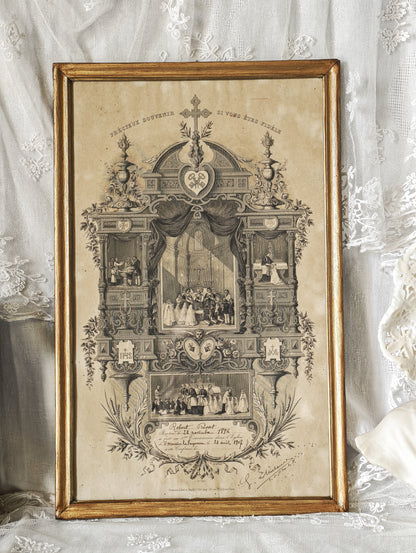 CERTIFICAT DE COMMUNION 1907