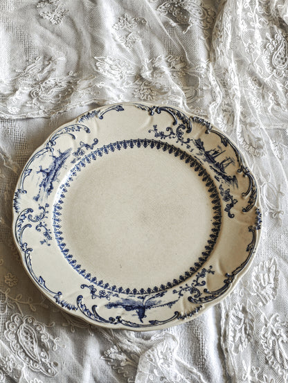 ASSIETTES EN TERRE DE FER