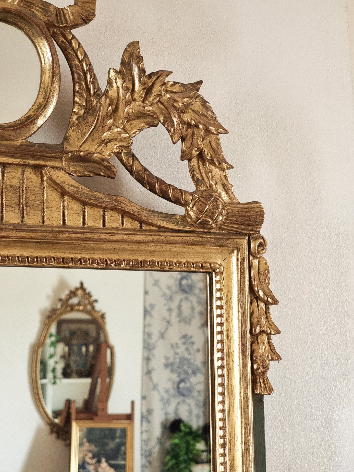 LE LOUIS XVI - MIROIR À FRONTON