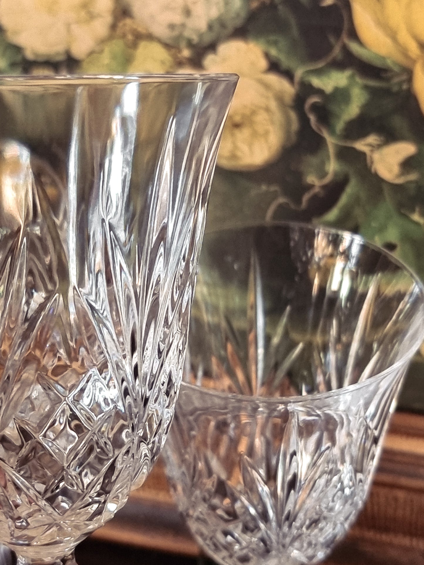 TRIO DE VERRES EN CRISTAL