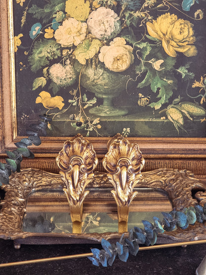 Paire d'embrasse en bronze