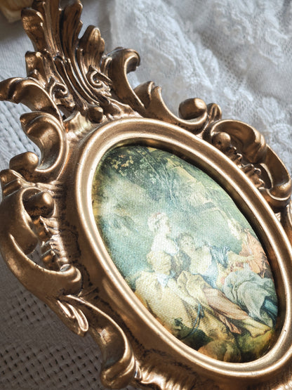 CADRE MÉDAILLON ROCOCO