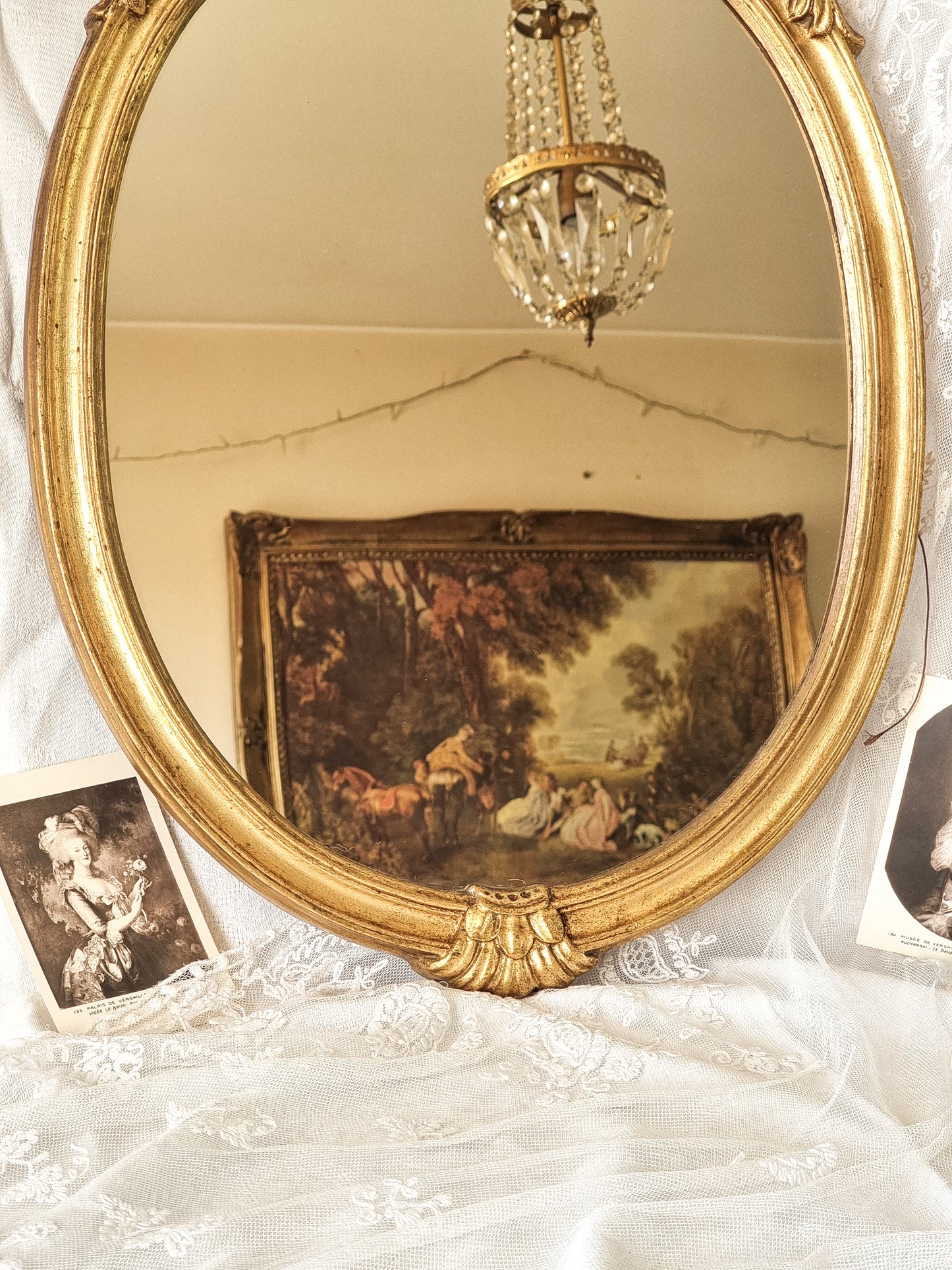 MADAME ÉLÉONORE - MIROIR DORÉ