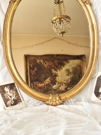 MADAME ÉLÉONORE - MIROIR DORÉ