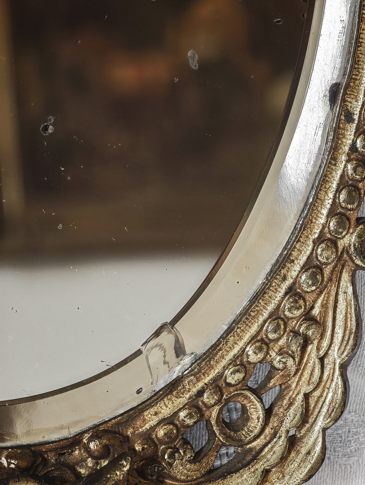 MIROIR EN BRONZE