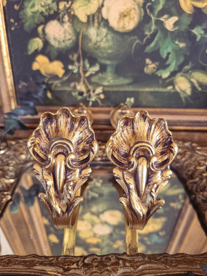 Paire d'embrasse en bronze
