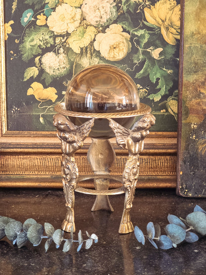 BOULE DE CRISTAL SUR SOCLE