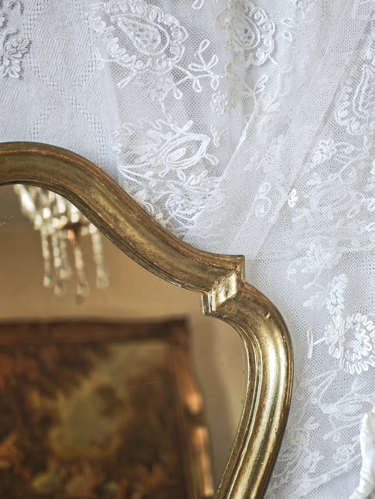 MIROIR DORÉ