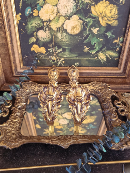 Paire d'embrasse en bronze
