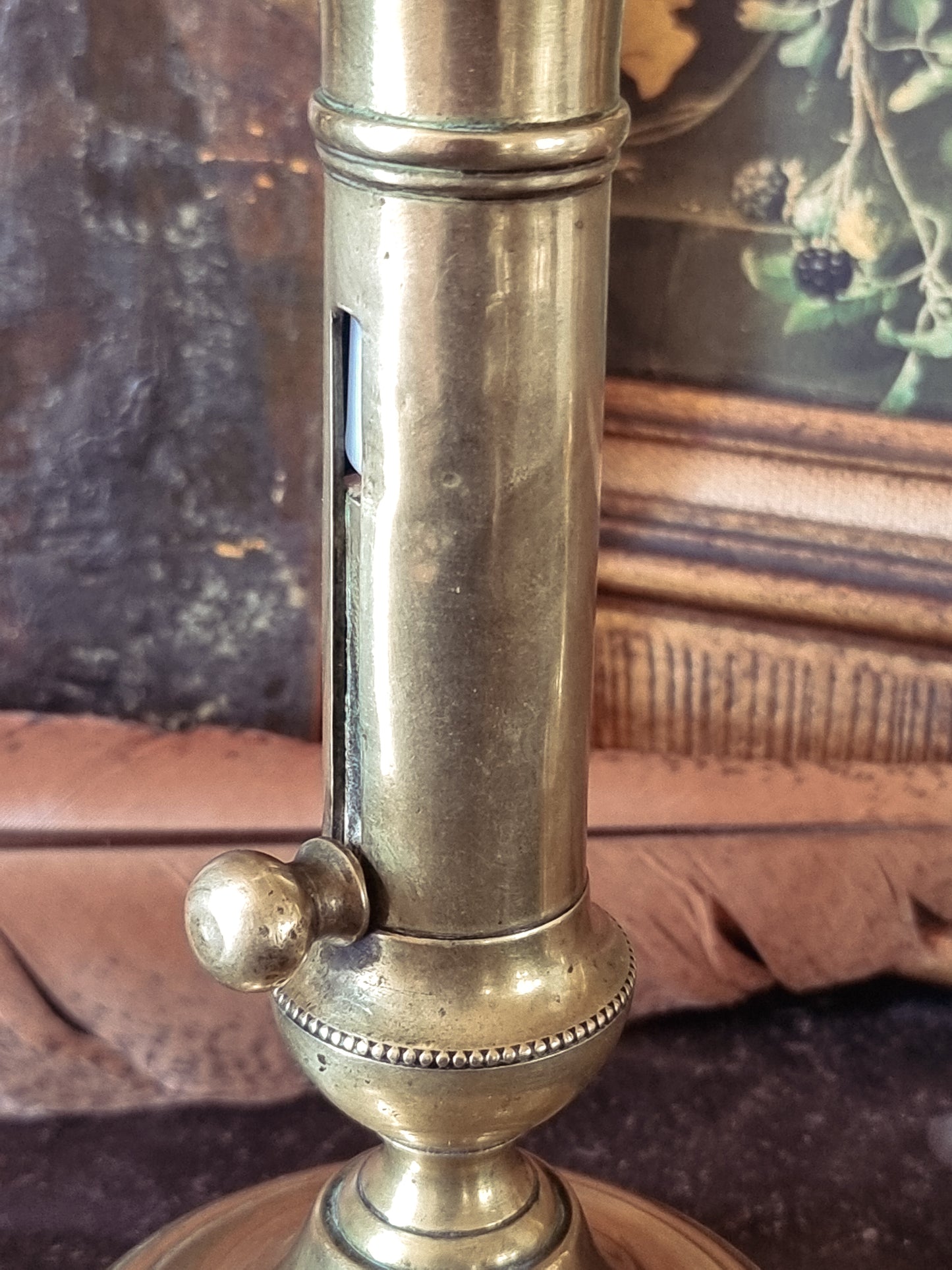 BOUGEOIR À POUSSEOIR