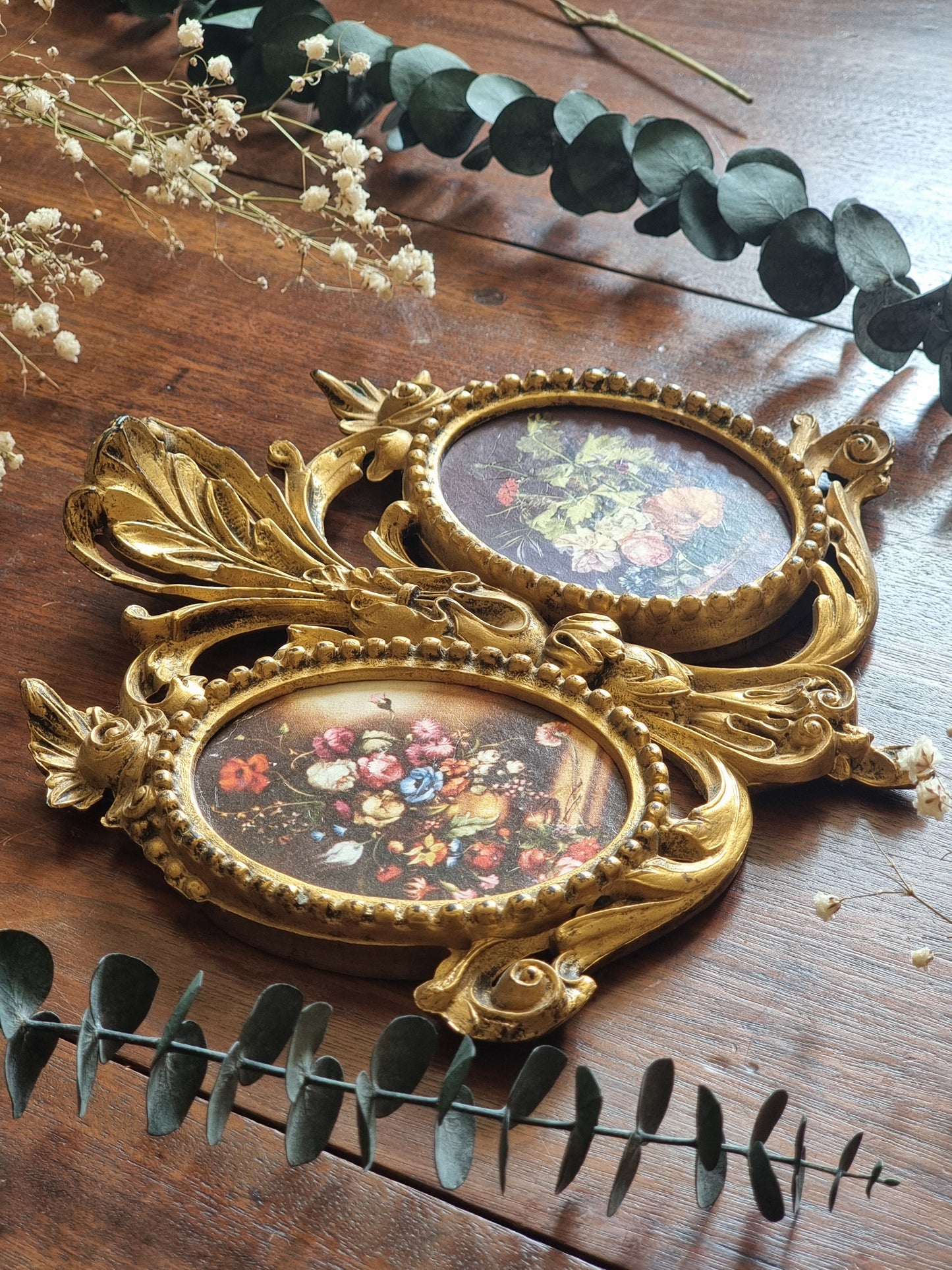 CADRE DOUBLE BAROQUE