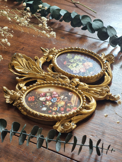 CADRE DOUBLE BAROQUE