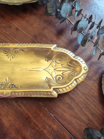 PLUMIER EN BRONZE