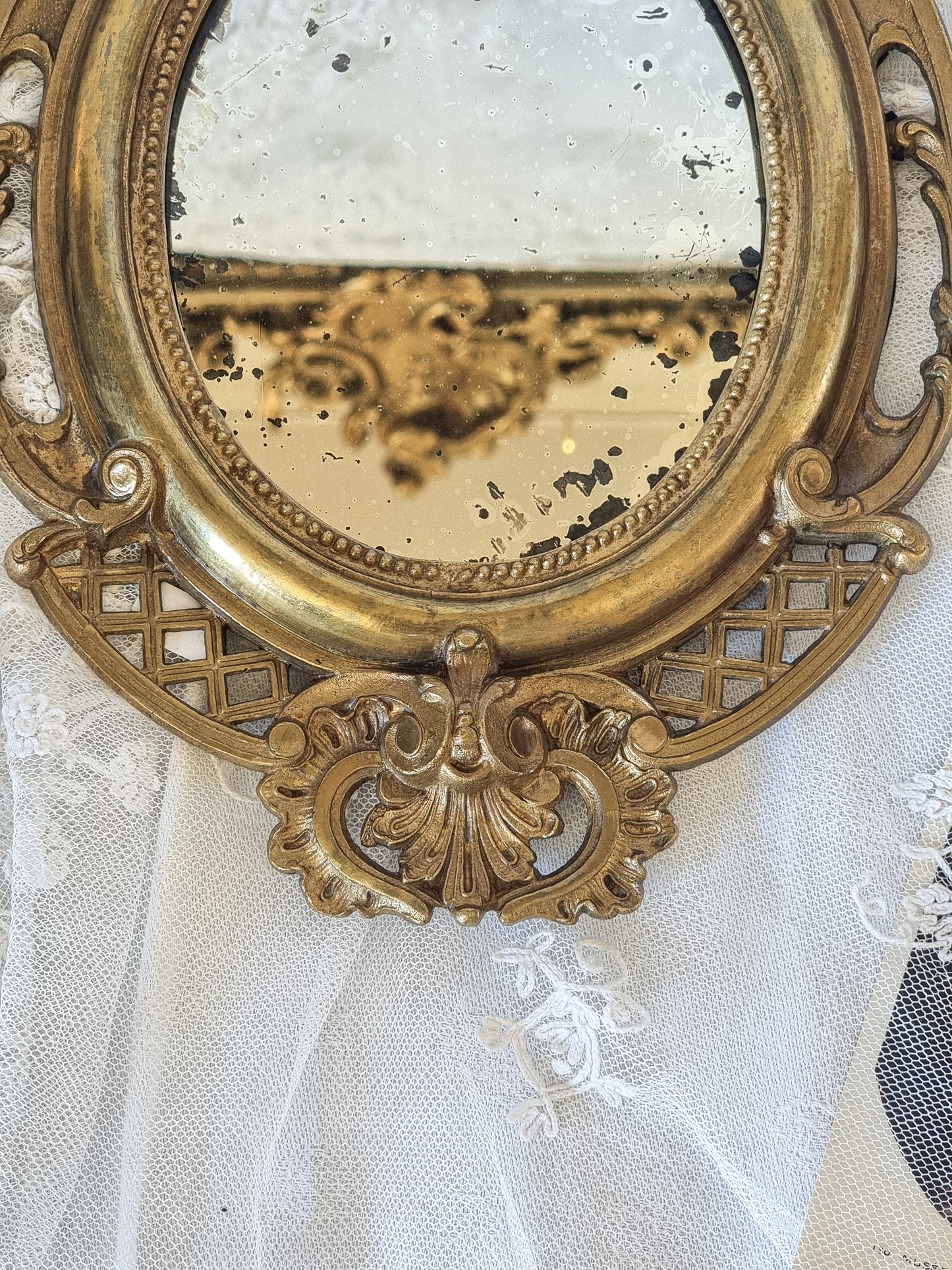 MIROIR EN BRONZE