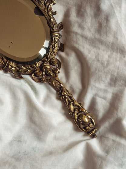 MIROIR À MAIN EN BRONZE