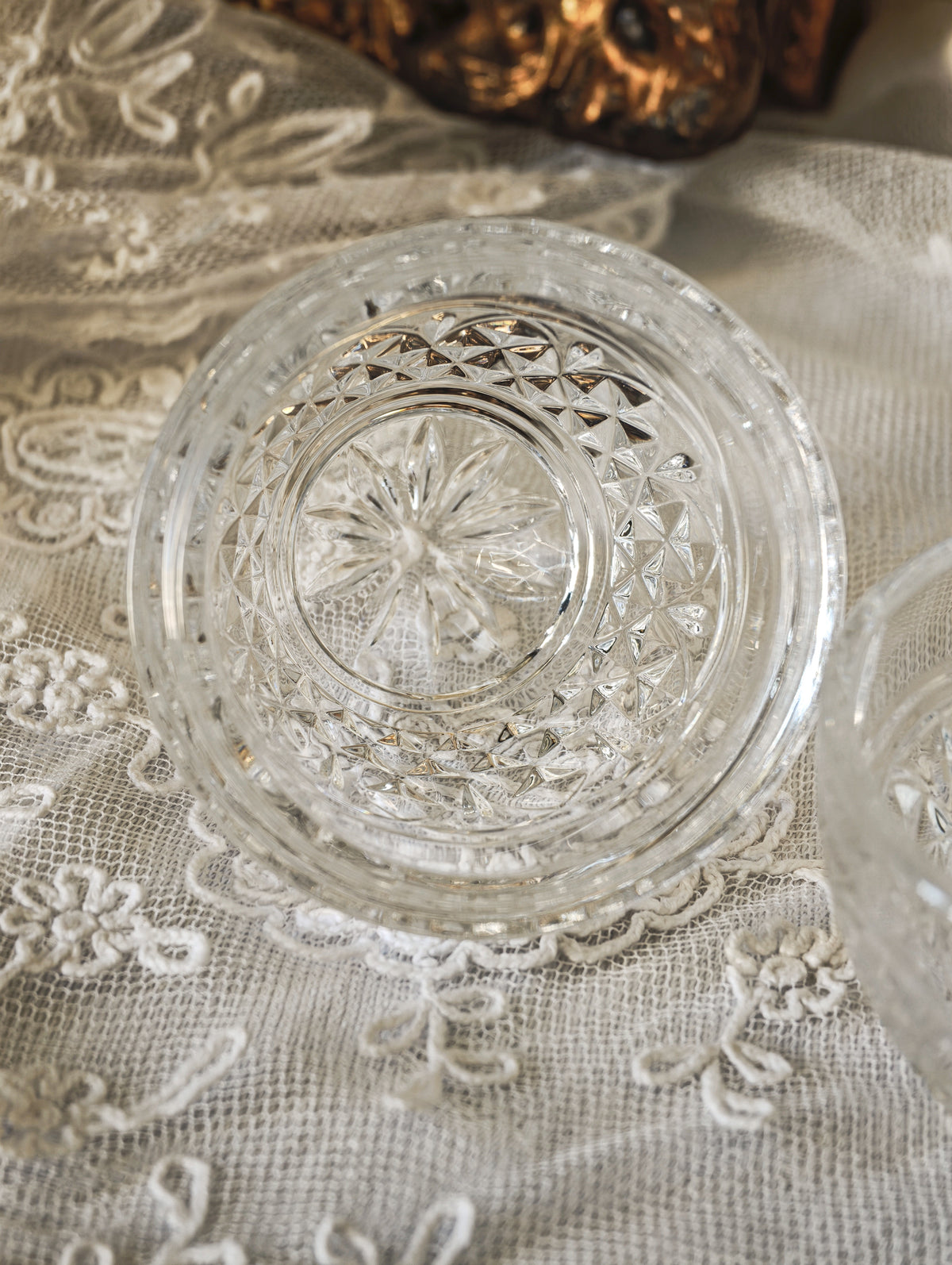 BOÎTE OEUF EN CRISTAL