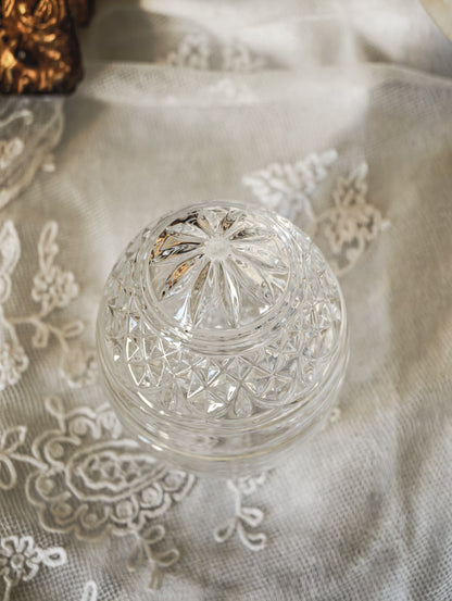 BOÎTE OEUF EN CRISTAL
