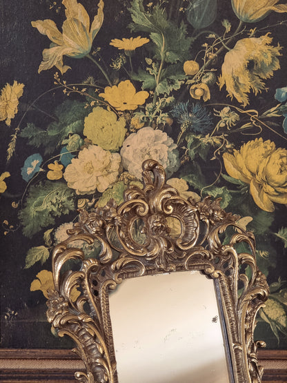 MIROIR DE TABLE, BRONZE