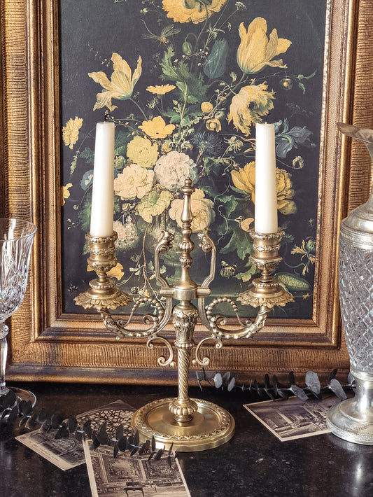 CHANDELIER EN BRONZE