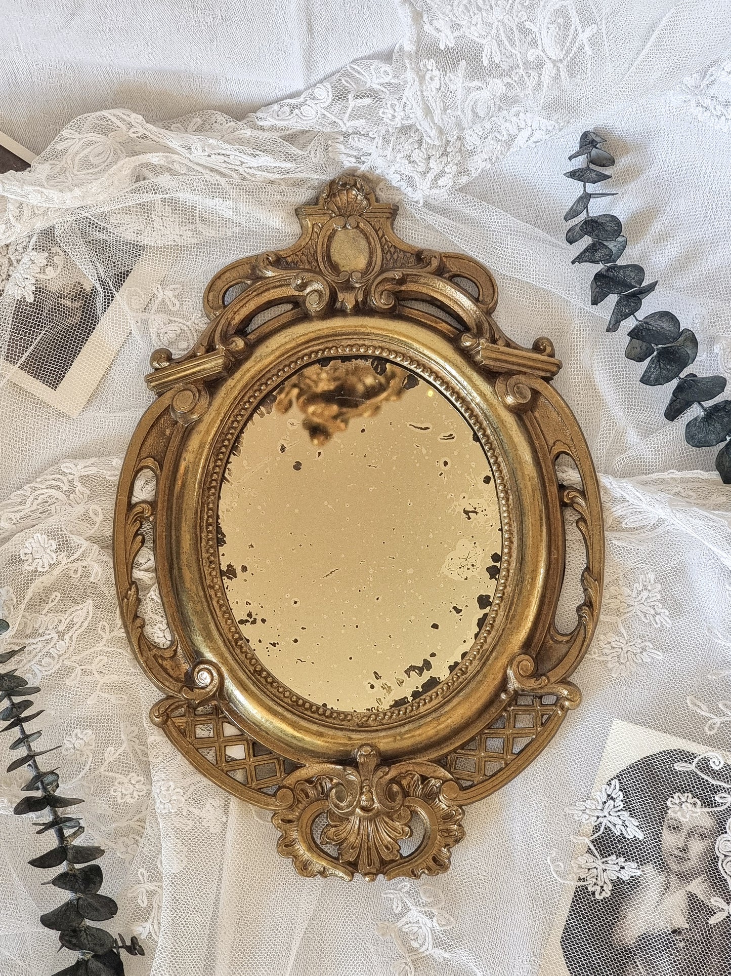 MIROIR EN BRONZE