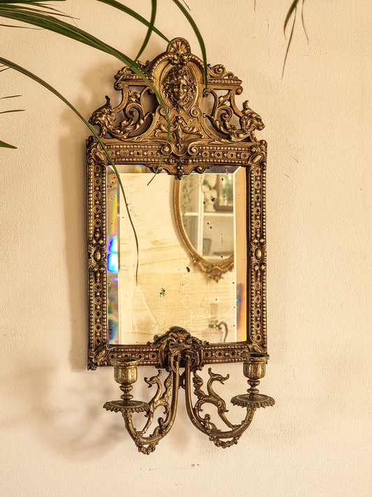 MIROIR AVEC BOUGEOIRS