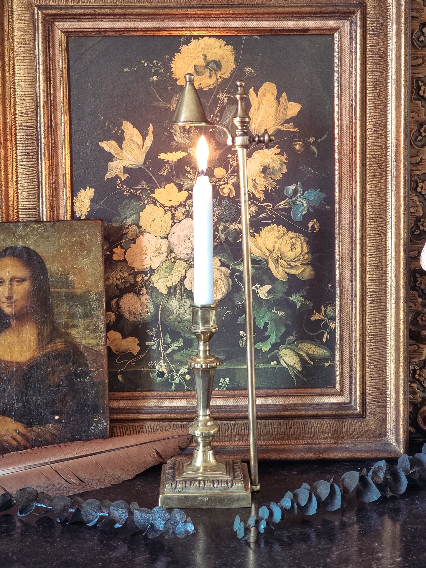 BOUGEOIR AVEC ÉTEIGNOIR