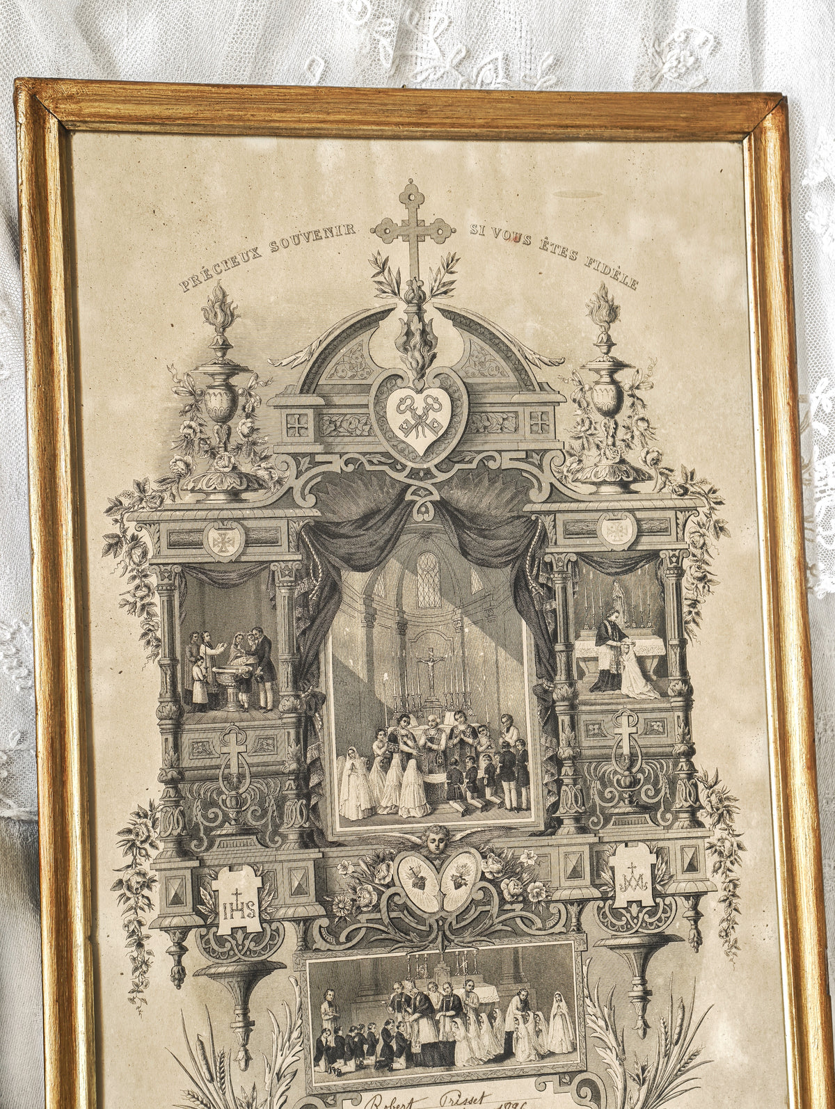 CERTIFICAT DE COMMUNION 1907