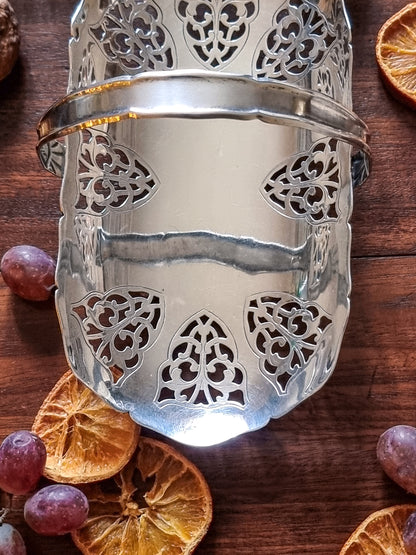 PANIÈRE PLAQUÉE ARGENT