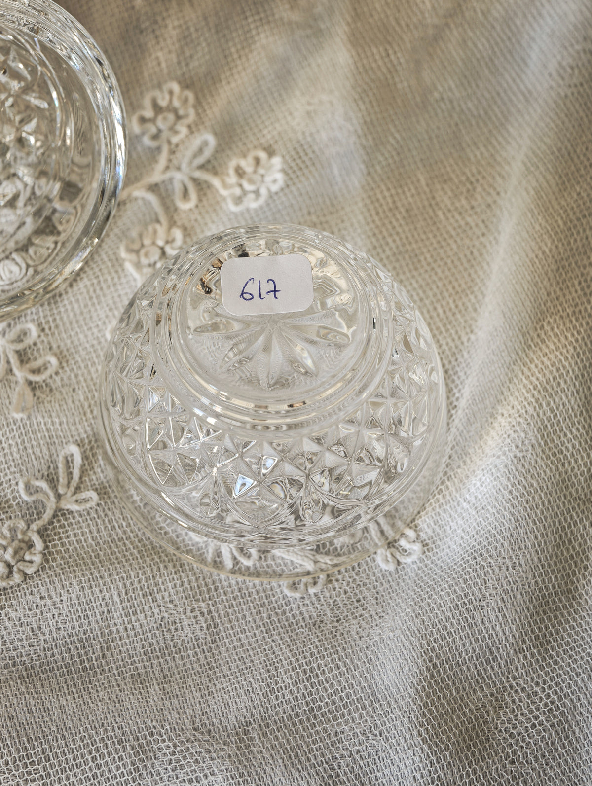 BOÎTE OEUF EN CRISTAL