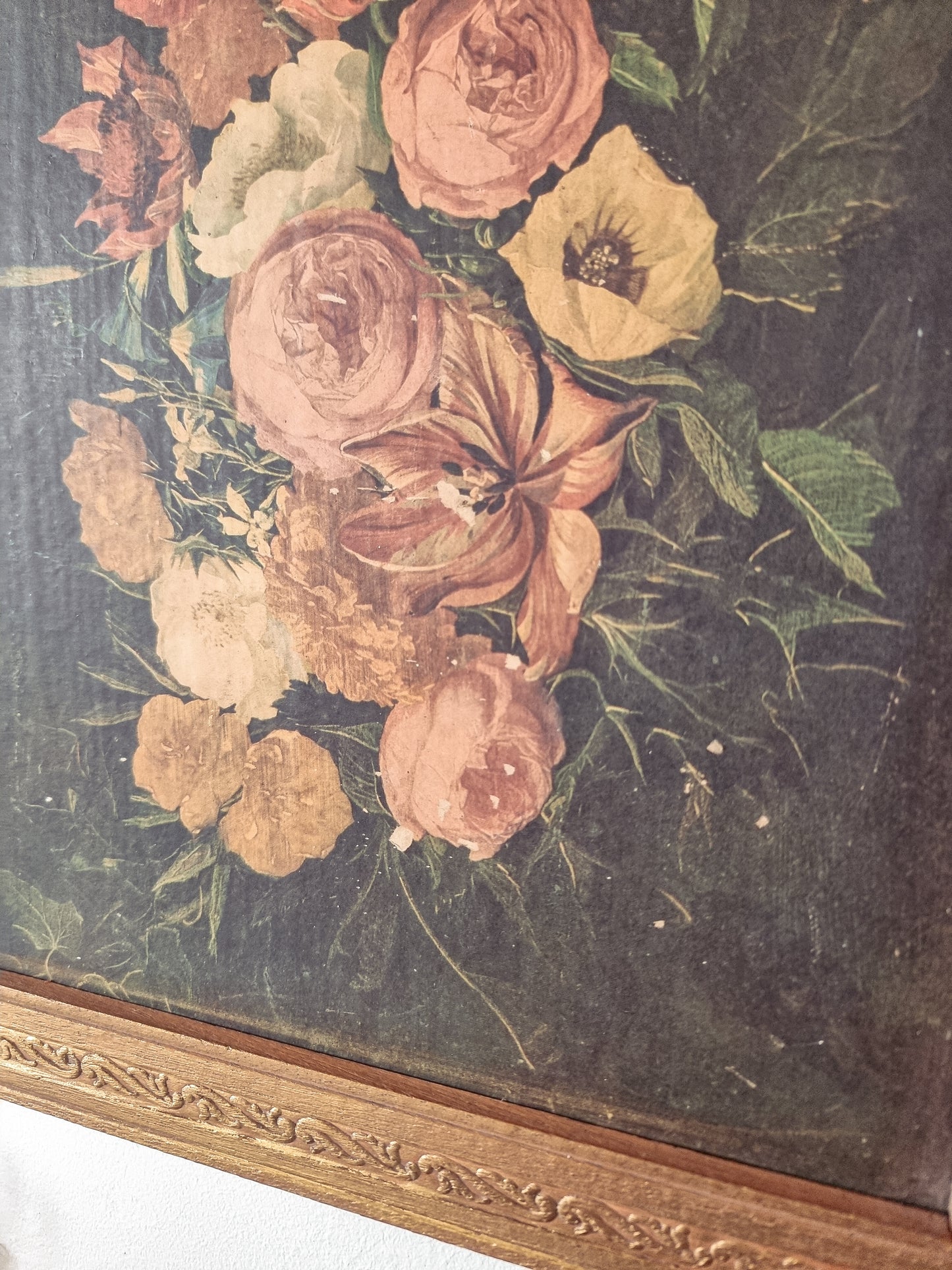 CHROMOLITHOGRAPHIE FLORALE