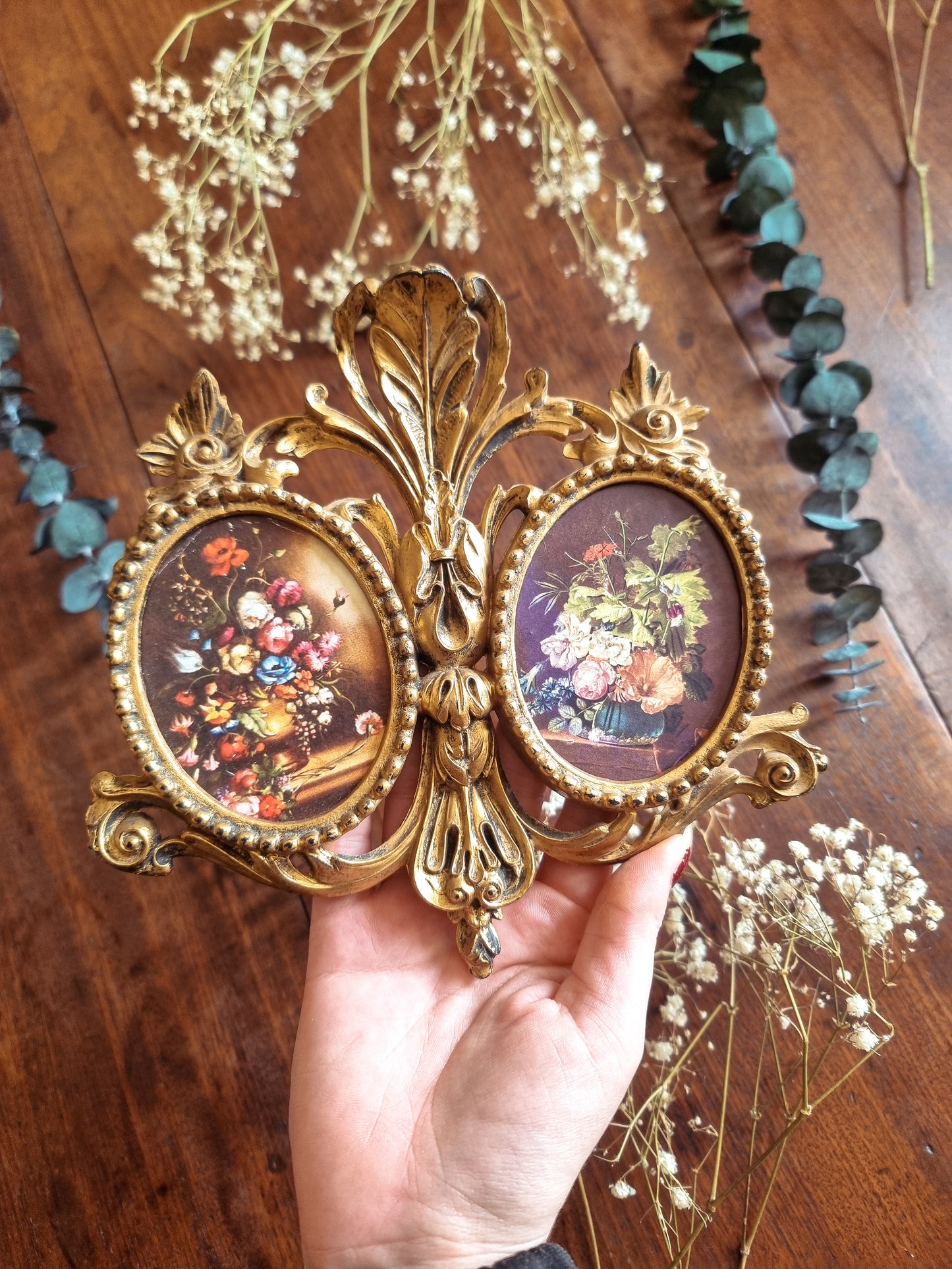 CADRE DOUBLE BAROQUE