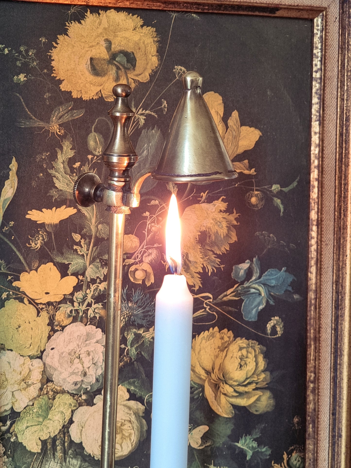 BOUGEOIR AVEC ÉTEIGNOIR