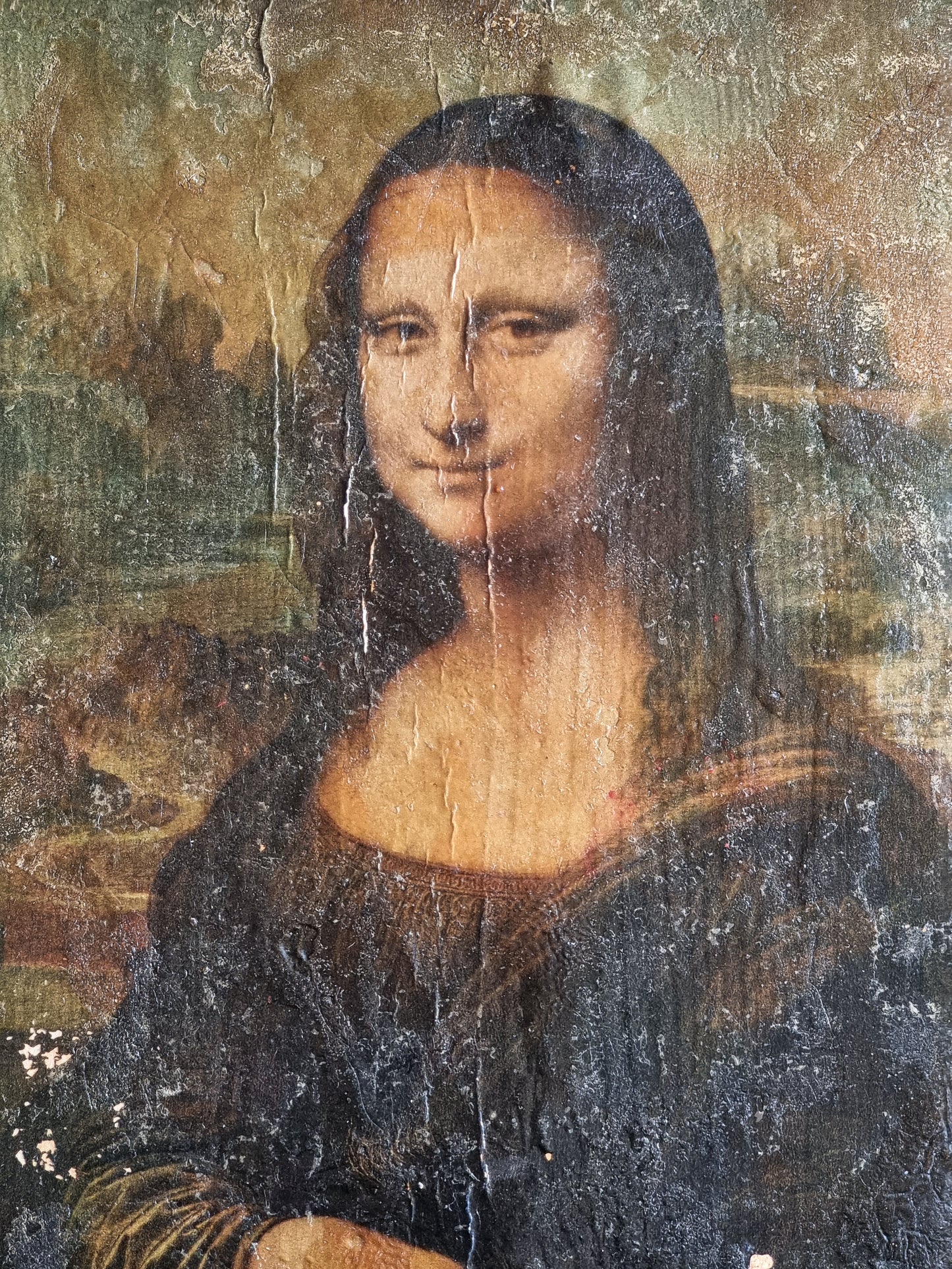 LA JOCONDE, REPRODUCTION SUR BOIS