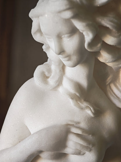 STATUE EN ALBÂTRE NATUREL