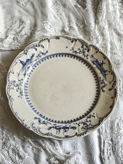 ASSIETTES EN TERRE DE FER