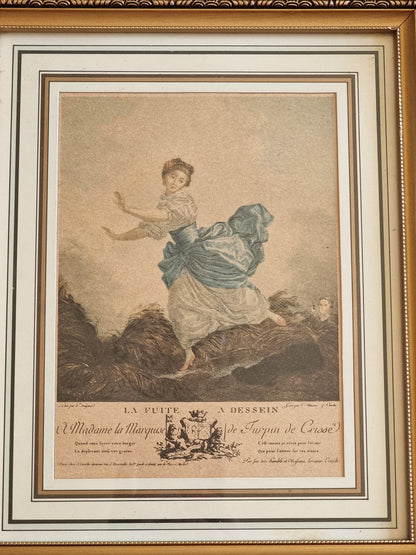 GRAVURE ENCADRÉE
