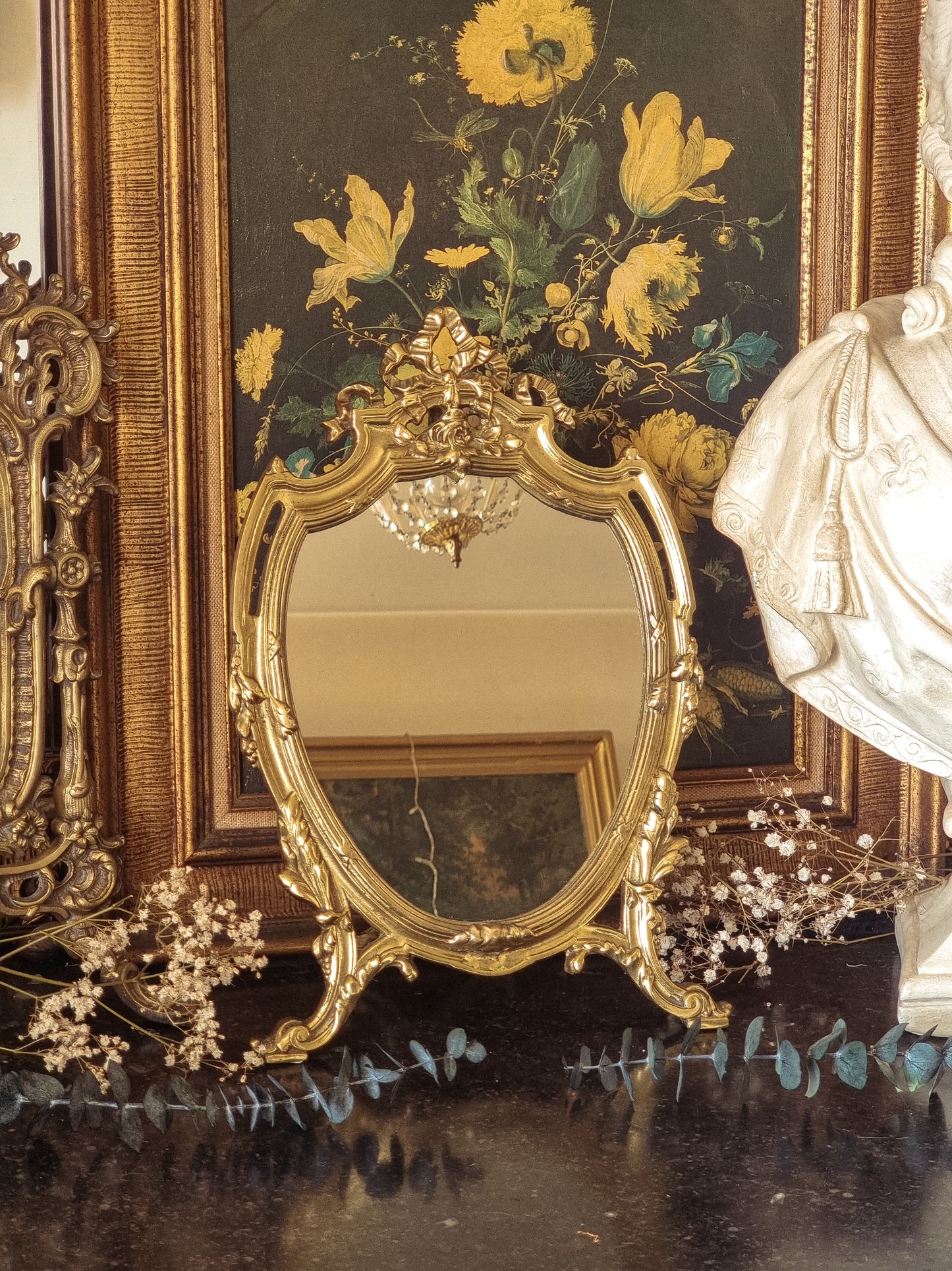 LE LOUIS XVI - MIROIR DE TABLE