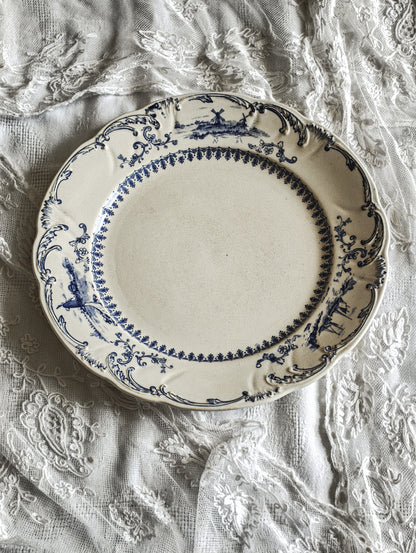 ASSIETTES EN TERRE DE FER