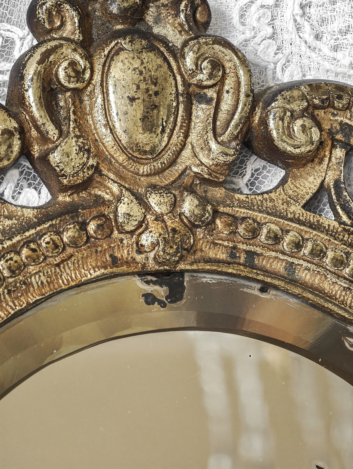 MIROIR EN BRONZE