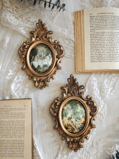 CADRE MÉDAILLON ROCOCO