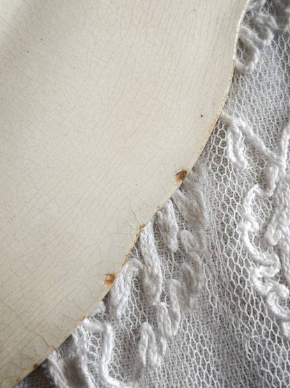 ASSIETTES EN TERRE DE FER