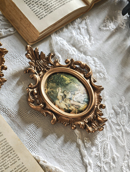 CADRE MÉDAILLON ROCOCO