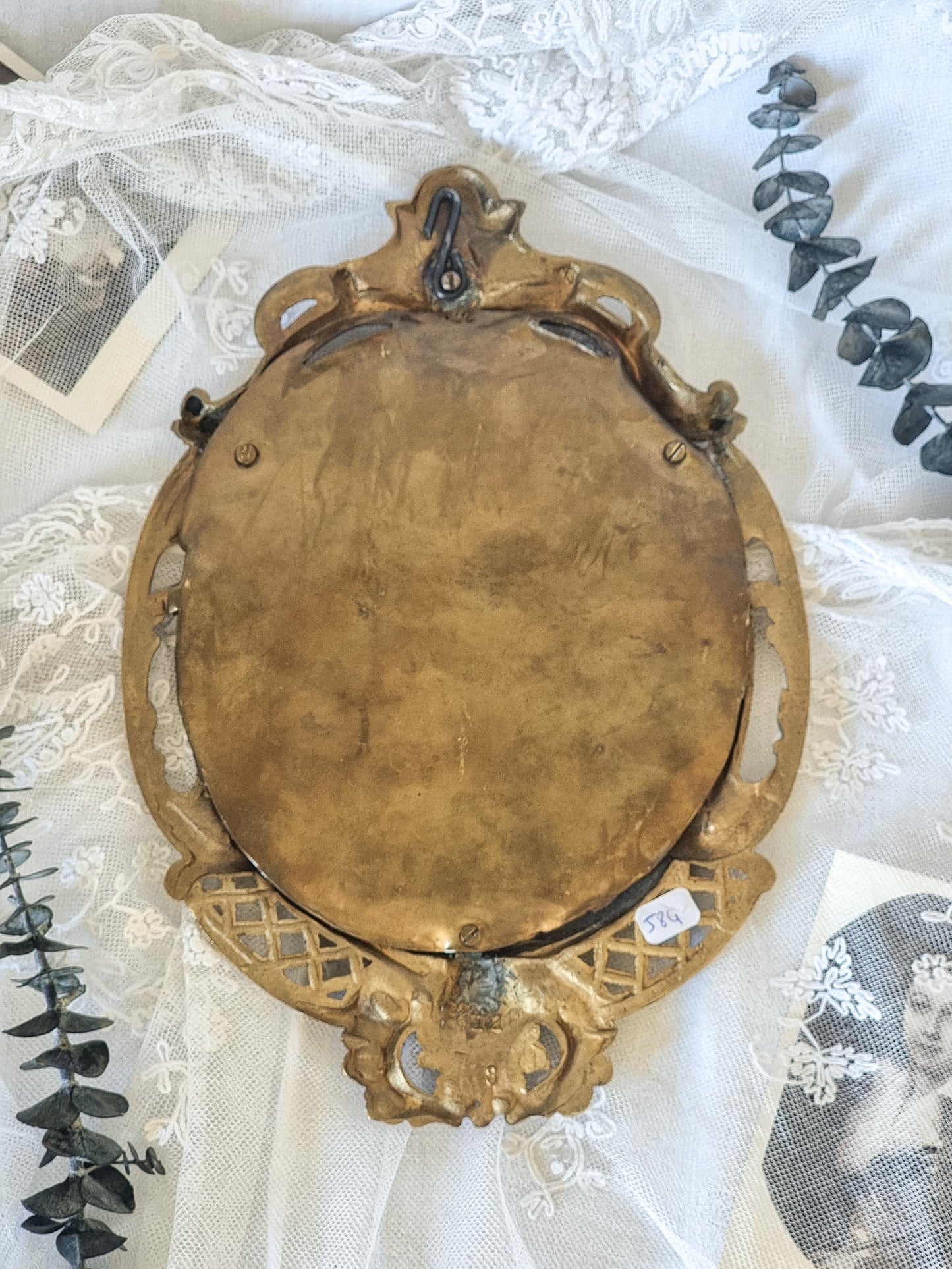 MIROIR EN BRONZE