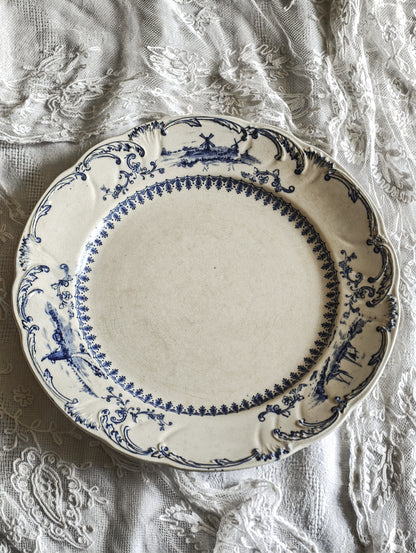 ASSIETTES EN TERRE DE FER