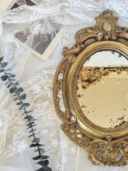 MIROIR EN BRONZE