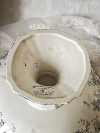 COMPOTIER EN SEMI-PORCELAINE